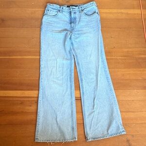 Alexander Wang Light Blue Flare Jeans